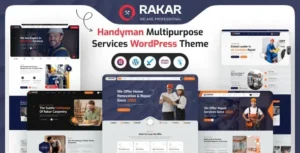 Free Download Rakar - Multipurpose Services WordPress Theme 1.0.1 [Latest Version]