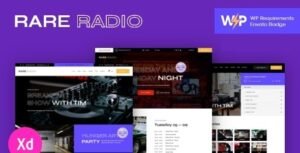 Free Download Rare Radio Online Music Radio Station & Podcast WordPress Theme 1.0.15.1 [Latest Version]