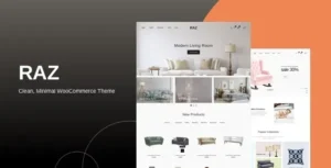 Free Download Raz - Clean, Minimal WooCommerce Theme 1.2.8 [Latest Version]