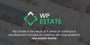 Free Download Real Estate – WP Estate Theme 1.1.29 [Latest Version]