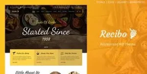Free Download Receipt – Restaurant WordPress Theme 1.4.1 [Latest Version]