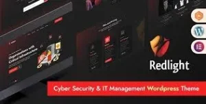 Free Download Redlight – Cyber Security & IT Management WordPress Theme 1.1.0 [Latest Version]