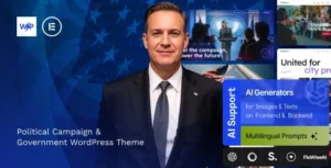 Free Download Reform - Political Campaign & Government WordPress Theme 1.0.0 [Latest Version]