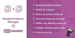 Free Download Related Products Manager for WooCommerce Pro 1.18 [Latest Version]