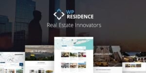 Free Download Residence – Real Estate WordPress Theme 5.6.2 [Latest Version]