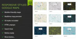 Free Download Responsive Styled Google Maps – WordPress Plugin 5.1 [Latest Version]