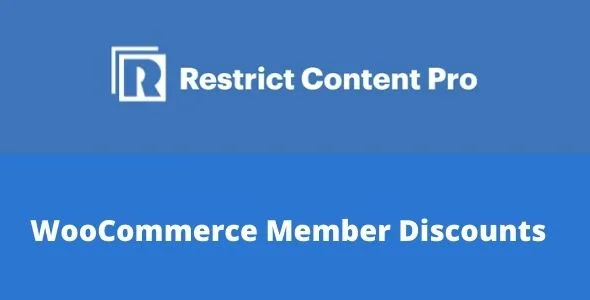 Free Download Restrict Content Pro WooCommerce Member Discounts 1.0.7 [Latest Version]