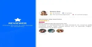 Free Download Reviewer WordPress Plugin 3.25.0 [Latest Version]