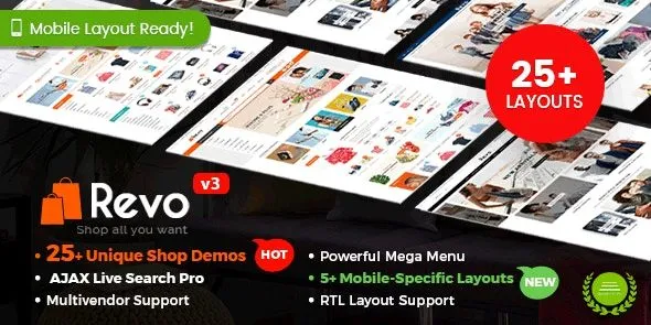 Free Download Revo – Multi-purpose WooCommerce WordPress Theme 4.1.1 [Latest Version]