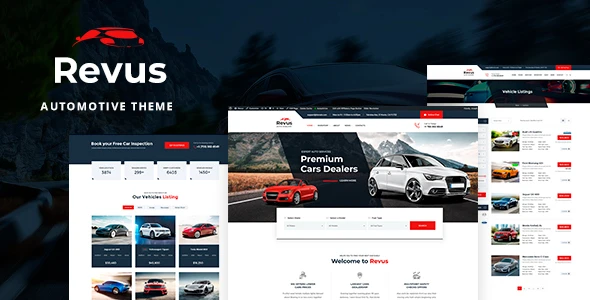 Free Download Revus Automotive & Car Rental Vendor Marketplace Theme 4.0 [Latest Version]