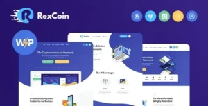 Free Download RexCoin A Multi-Purpose Cryptocurrency & Coin ICO WordPress Theme 1.2.4 [Latest Version]