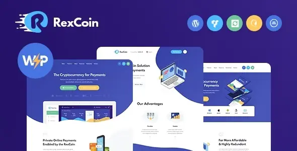 Free Download RexCoin A Multi-Purpose Cryptocurrency & Coin ICO WordPress Theme 1.2.4 [Latest Version]