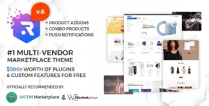 Free Download Rigid WooCommerce Theme for WCFM Multi Vendor Marketplaces 6.1.9 [Latest Version]