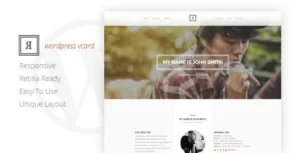 Free Download RIVAL - One Page Vcard Wordpress Theme 1.0 [Latest Version]