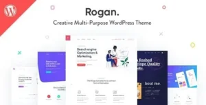 Free Download Rogan - Creative Multipurpose WordPress Theme for Agency, Saas, Portfolio 1.8.4 [Latest Version]