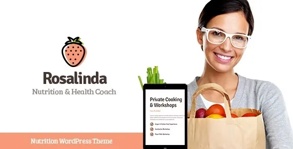 Free Download Rosalinda – Health Coach & Vegetarian Lifestyle Blog WordPress Theme 1.2.4 [Latest Version]