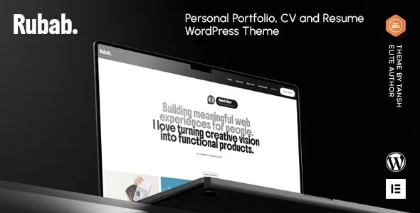 Free Download Rubab – Personal Portfolio WordPress Theme 1.0.1 [Latest Version]