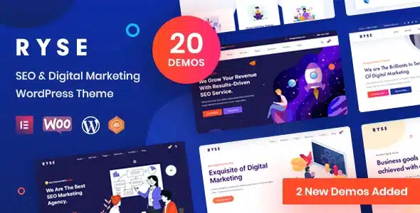 Free Download Ryse – SEO & Digital Marketing Theme 4.0.3 [Latest Version]