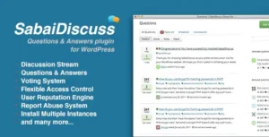 Free Download Sabai Discuss Plugin for WordPress 1.4.17 [Latest Version]