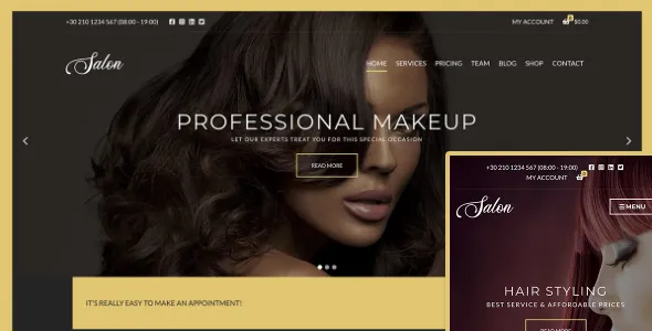 Free Download Salon – CSSIgniter Theme 1.1.3 [Latest Version]