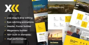Free Download Samatex – Industrial WordPress Theme + Woocommerce 5.1 [Latest Version]