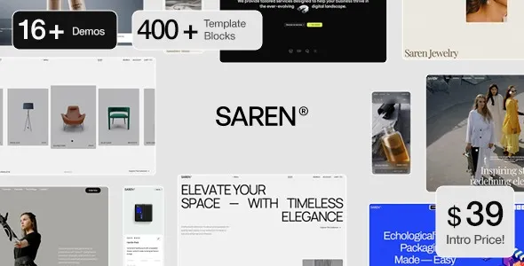 Free Download Saren – Multi-Concept WooCommerce WordPress Theme 1.6.5 [Latest Version]
