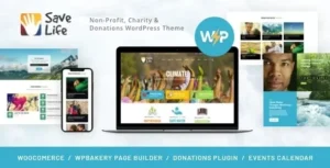 Free Download Save Life – Non-Profit, Charity & Donations WordPress Theme 1.2.13 [Latest Version]
