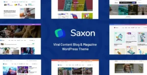 Free Download Saxon – Viral Content Blog & Magazine WordPress Theme 1.9.3 [Latest Version]