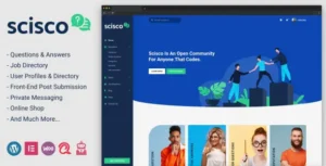 Free Download Scisco – Questions and Answers WordPress Theme 1.5 [Latest Version]