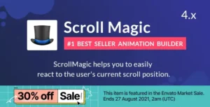Free Download Scroll Magic WordPress – Scrolling Animation Builder Plugin 5.0.3 [Latest Version]