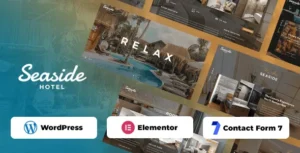 Free Download Seaside - Hotel Booking WordPress Theme 1.0 [Latest Version]