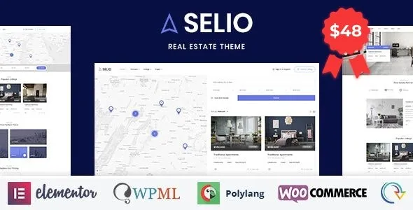 Free Download Selio – Real Estate Directory WordPress Theme 1.9 [Latest Version]