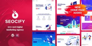 Free Download Seocify – SEO And Digital Marketing Agency WordPress Theme 3.8.2 [Latest Version]