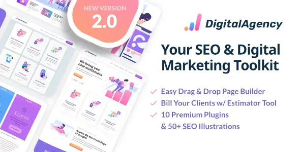Free Download SEOWP – SEO & Digital Marketing Agency WordPress Theme 3.12.2 [Latest Version]