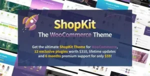 Free Download ShopKit – The WooCommerce Theme 2.3.2 [Latest Version]