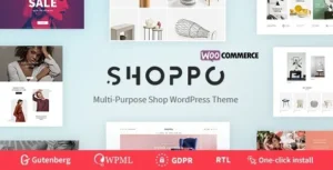 Free Download Shoppo Multipurpose WooCommerce Shop Theme 1.1.3 [Latest Version]