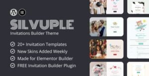 Free Download Silvuple Online Invitation Maker Theme 1.1.1 [Latest Version]