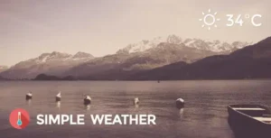 Free Download Simple Weather Plugin 4.5.2 [Latest Version]