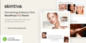 Free Download Skintiva – Dermatology & Beauty Clinic Gutenverse FSE WordPress Theme 1.0.0 [Latest Version]
