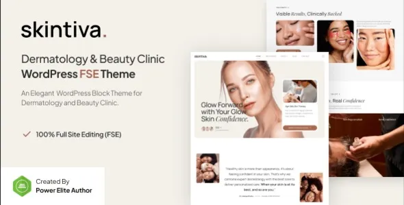 Free Download Skintiva – Dermatology & Beauty Clinic Gutenverse FSE WordPress Theme 1.0.0 [Latest Version]