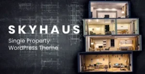 Free Download SkyHaus – Single Property One Page Theme 1.5.1 [Latest Version]