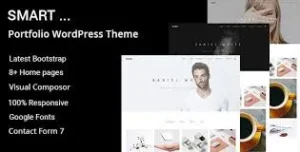 Free Download Smart – minimal portfolio WordPress Theme 1.25 [Latest Version]