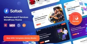 Free Download Softek – Software & IT Solutions WordPress Theme 3.0.2 [Latest Version]