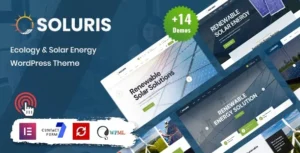 Free Download Soluris - Ecology & Solar Energy WordPress Theme 1.0.9 [Latest Version]