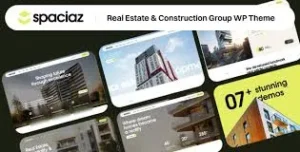 Free Download Spaciaz – Real Estate & Construction Group WordPress Theme 1.2.0 [Latest Version]