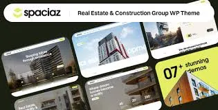 Free Download Spaciaz – Real Estate & Construction Group WordPress Theme 1.2.0 [Latest Version]