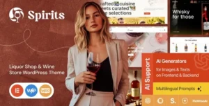 Free Download Spirits – Liquor Shop & Wine Store WordPress Theme 1.9.0 [Latest Version]