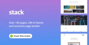 Free Download Stack – Multi-Purpose WordPress Theme Visual Composer 10.6.3 [Latest Version]
