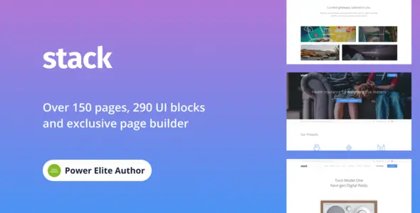 Free Download Stack – Multi-Purpose WordPress Theme Visual Composer 10.6.3 [Latest Version]
