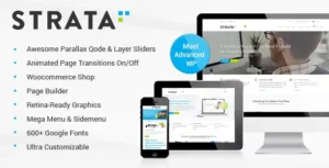 Free Download Strata – Professional Multi-Purpose Theme 3.4 [Latest Version]